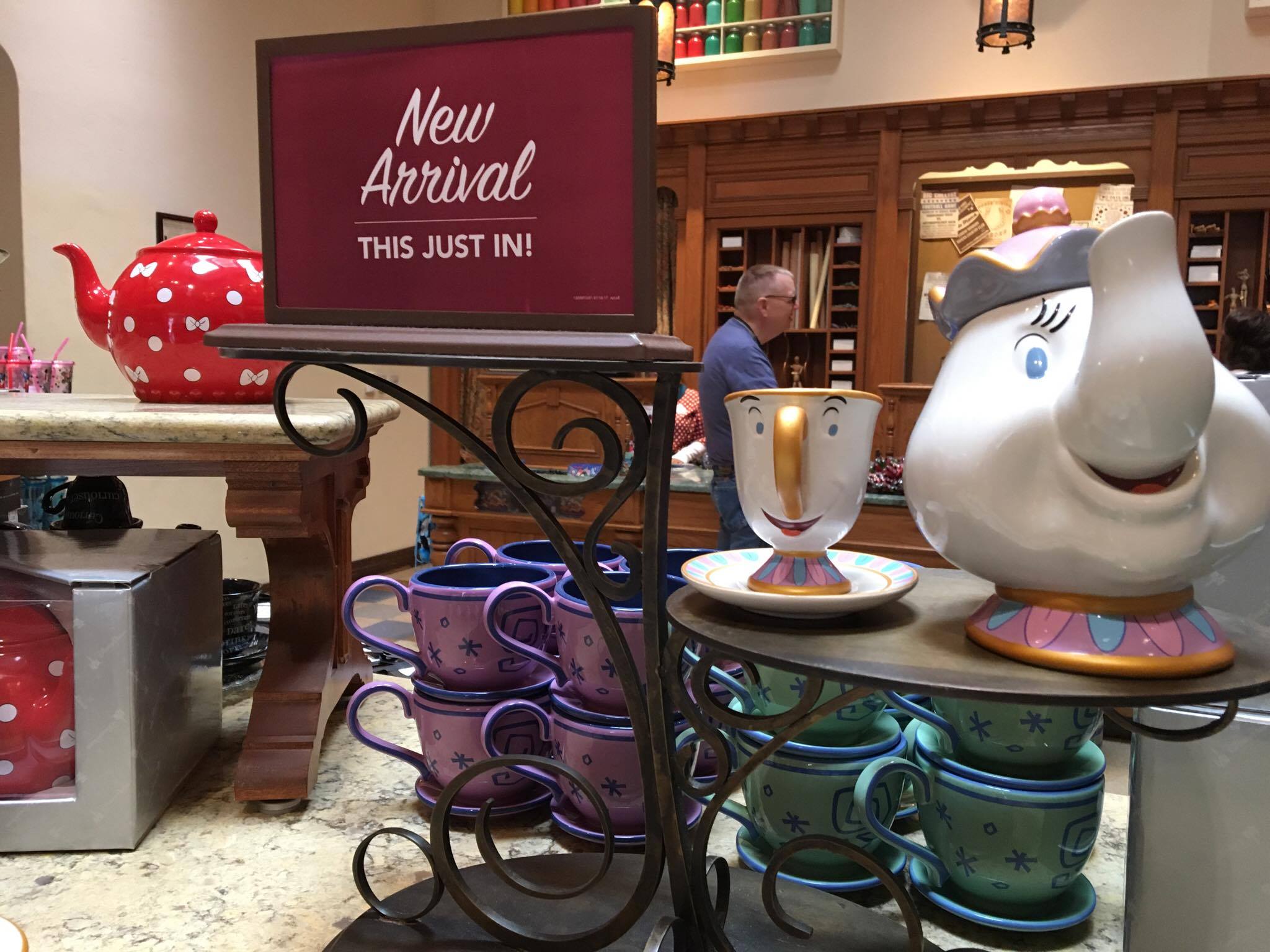 New signs advertise fresh items coming into Disney Parks.