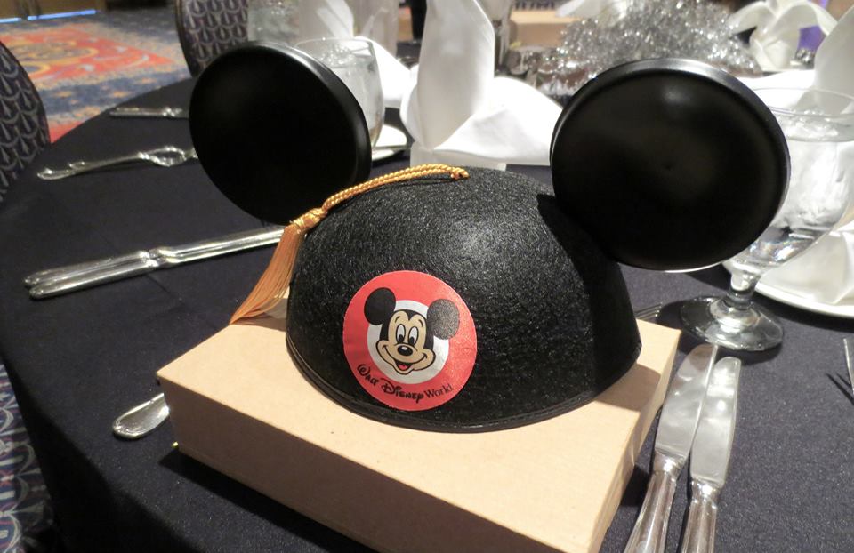 I almost ended up graduating with a Walt Disney World ear hat. 