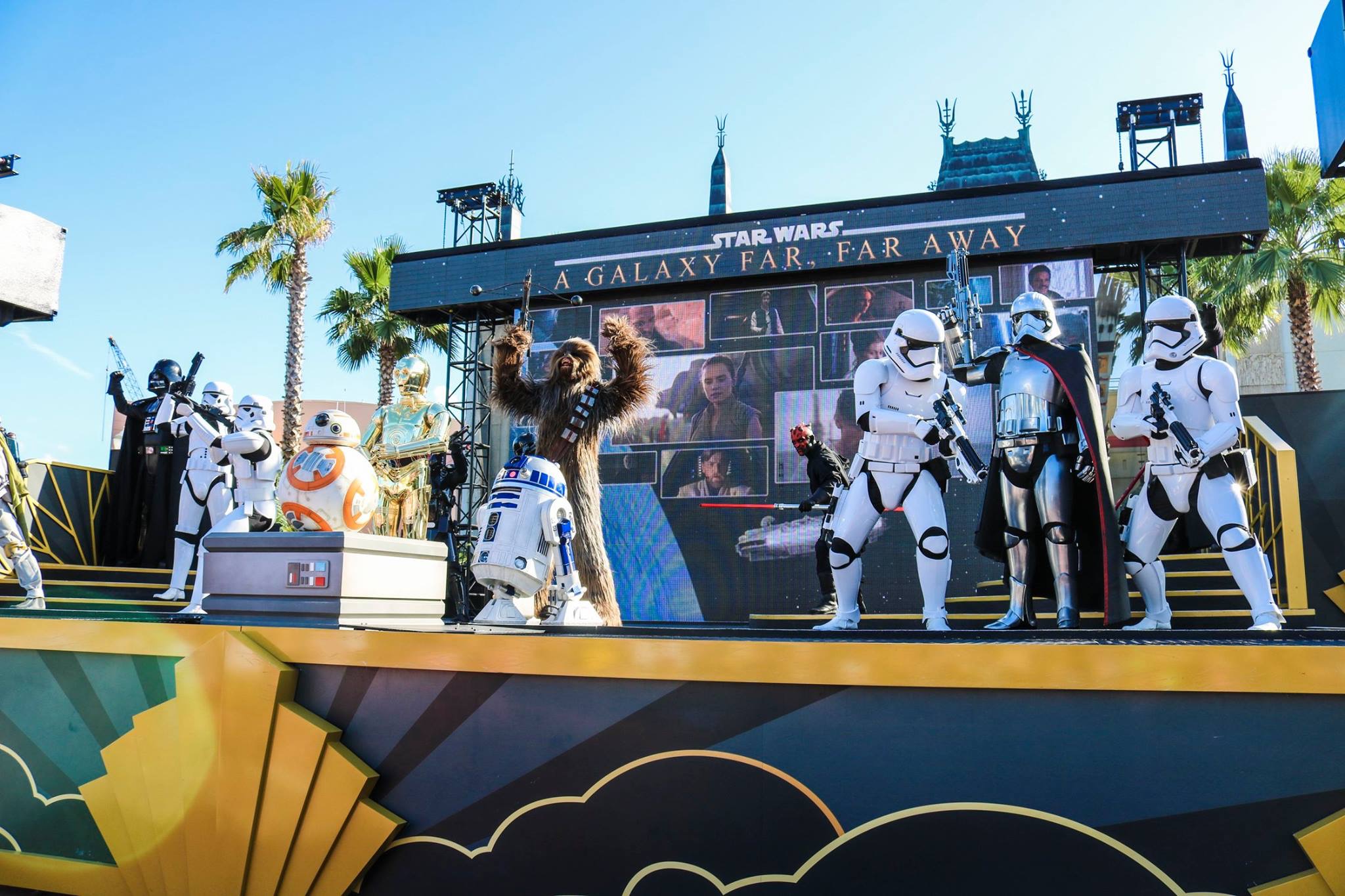 Disney's Hollywood Studios' Galaxy Far Far Away Show in Florida. 